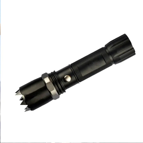 High-Intensity LED Flashlight with Zoom Function - Rechargeable Outdoor Light