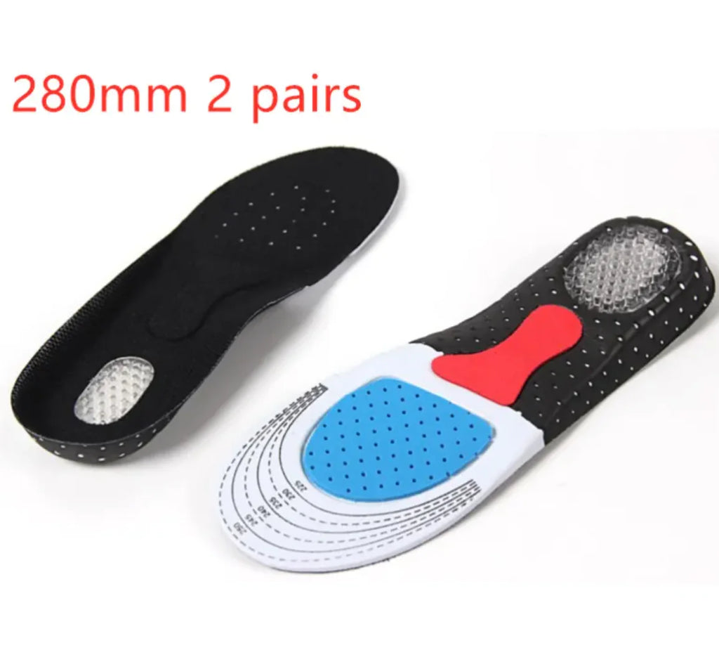 Shock-Absorbing EVA Insoles - Breathable Cushioned Shoe Inserts for Comfort & Support