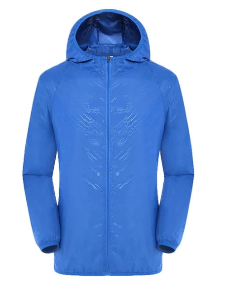 Ultra-Light Windproof Rain Jacket - Packable Waterproof Outdoor Jacket | Unisex All-Weather