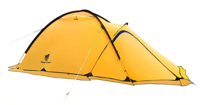 Winter Double Layer Waterproof Camping Tent for Hiking - 4-Season 2-Person Shelter