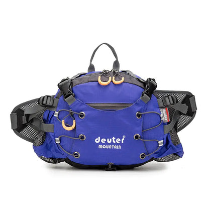 Deuter Cycling Sports Waist Bag - 10-Inch Multi-Pocket Design for Running & Outdoor Activities | Unisex
