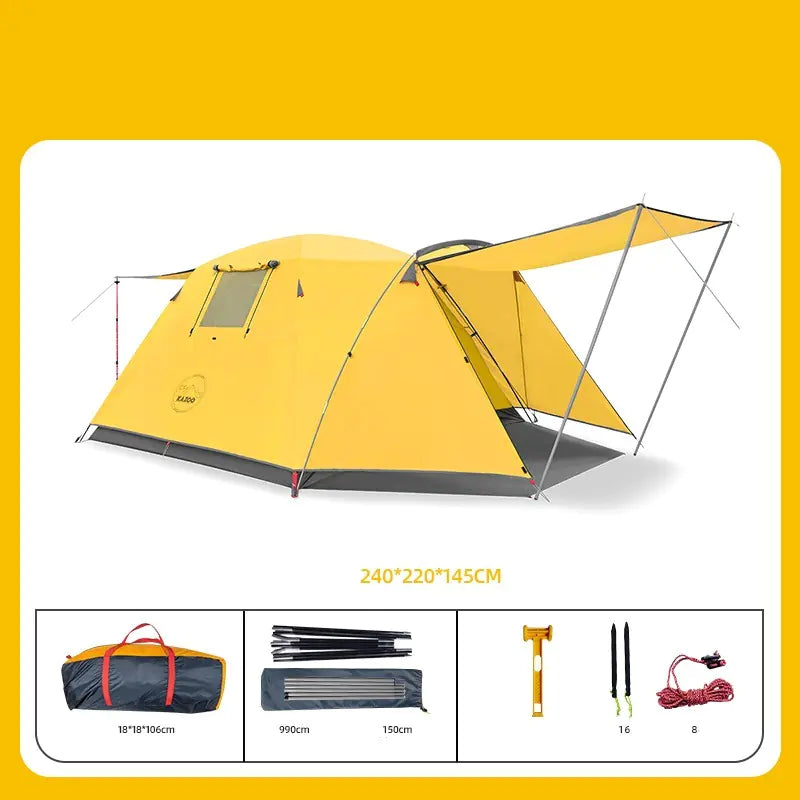 Four Person Outdoor Camping Tent