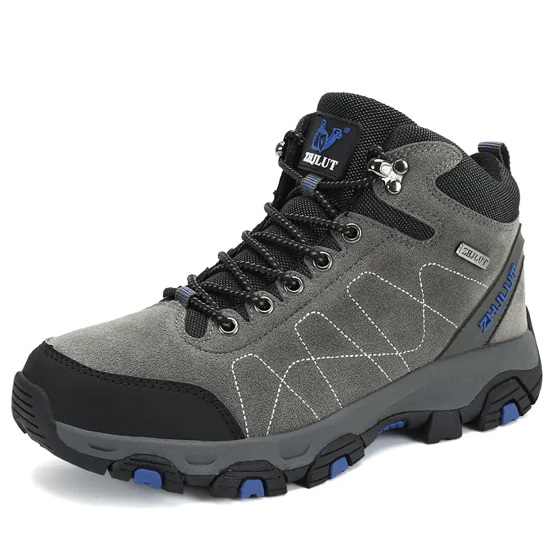 High-Top Cotton Boots for Couples - Winter Hiking Shoes