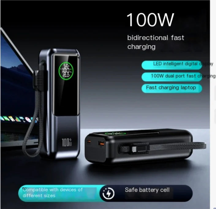 High-Capacity Fast Charging Power Bank (Model A57)