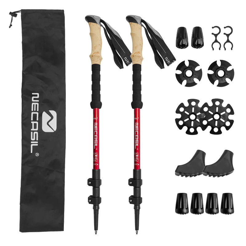 Lightweight Aluminum Trekking Pole with Shock Absorption | Hiking & Climbing