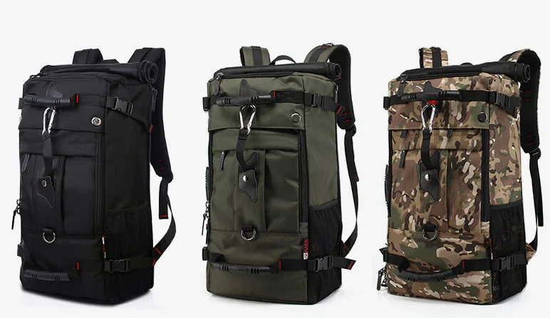 50L Oxford Fabric Hiking Backpack - Large Capacity Travel Pack with Durable Construction | Outdoor Adventure