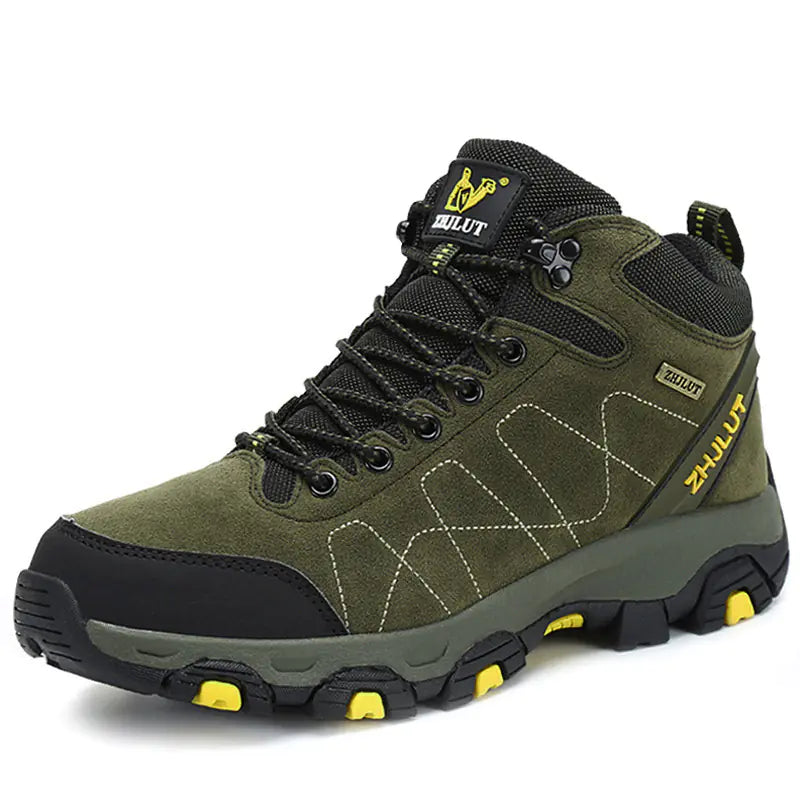 High-Top Cotton Boots for Couples - Winter Hiking Shoes