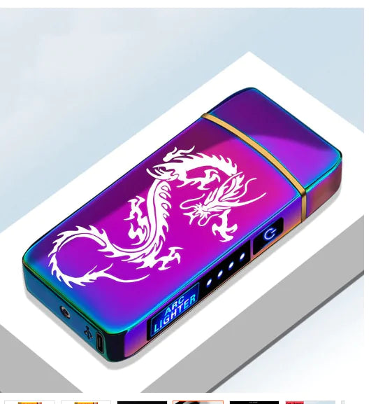 Electric Plasma Arc Lighter - Touch Sensing USB Rechargeable | Camping Equipment