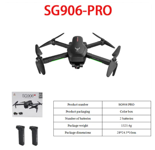 SG906 PRO Foldable GPS Drone with 4K Gimbal Camera - Beast 3 | Outdoor Electronics