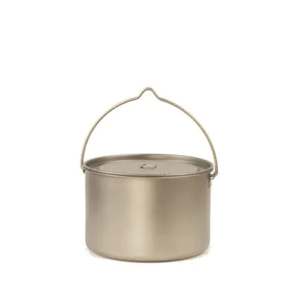 Folding Thickened Camping Pot with Two Handles