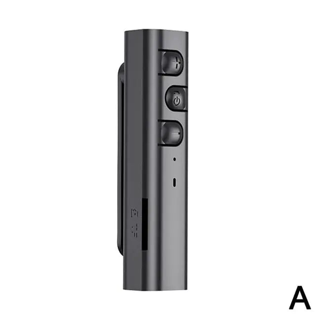 Mini Lavalier Bluetooth MP3 Player - HiFi Sound with Card Slot & AUX Output | Ultra-Compact