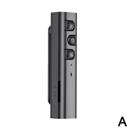 Mini Lavalier Bluetooth MP3 Player - HiFi Sound with Card Slot & AUX Output | Ultra-Compact