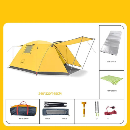 Four Person Outdoor Camping Tent