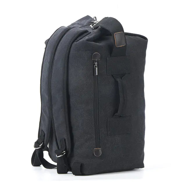 Waterproof Canvas Hiking Backpack - High Capacity Travel Pack in 2 Sizes | Outdoor Adventure Rucksack