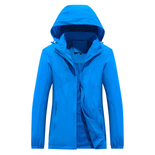Women's Windproof Sports Jacket - Lightweight Autumn Outdoor Windbreaker