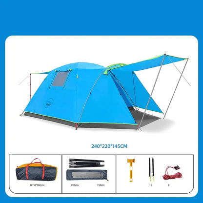 Four Person Outdoor Camping Tent
