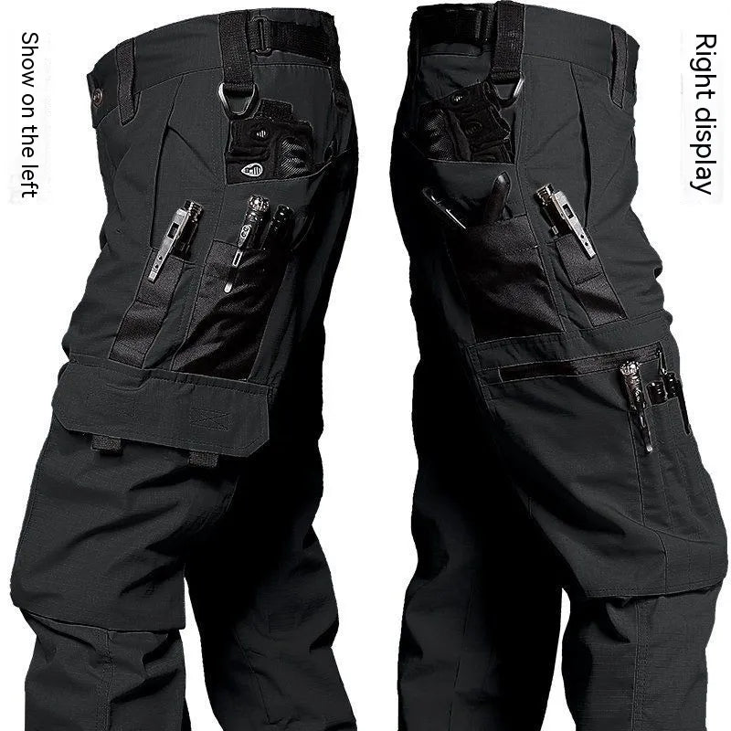 Men's Waterproof Tactical Cargo Pants - Multi-Pocket Outdoor Work Pants