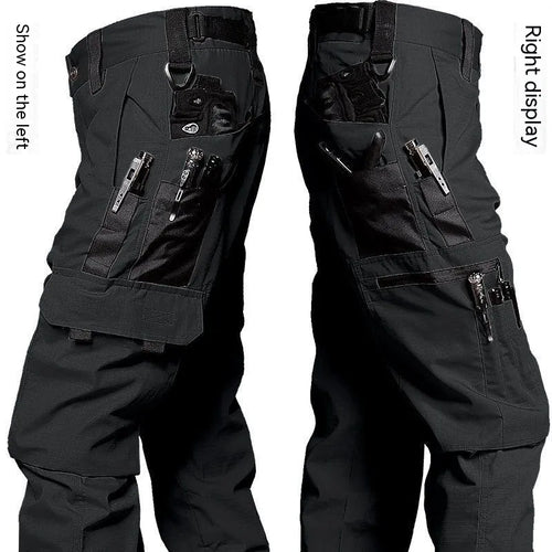 Men's Waterproof Tactical Cargo Pants - Multi-Pocket Outdoor Work Pants