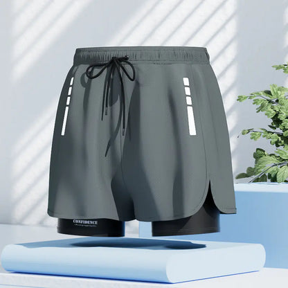 Men's Quick-Dry Swim Trunks - Beach Shorts for Swimming & Spa