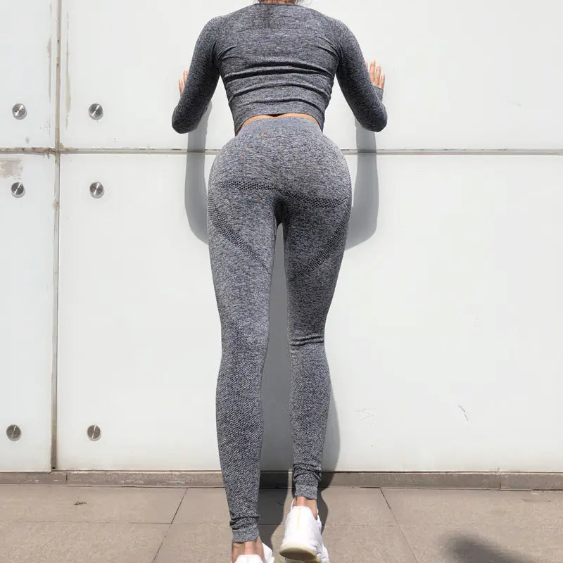 Women's Quick-Dry Yoga Pants Training Set - Breathable Activewear | Workout Clothing
