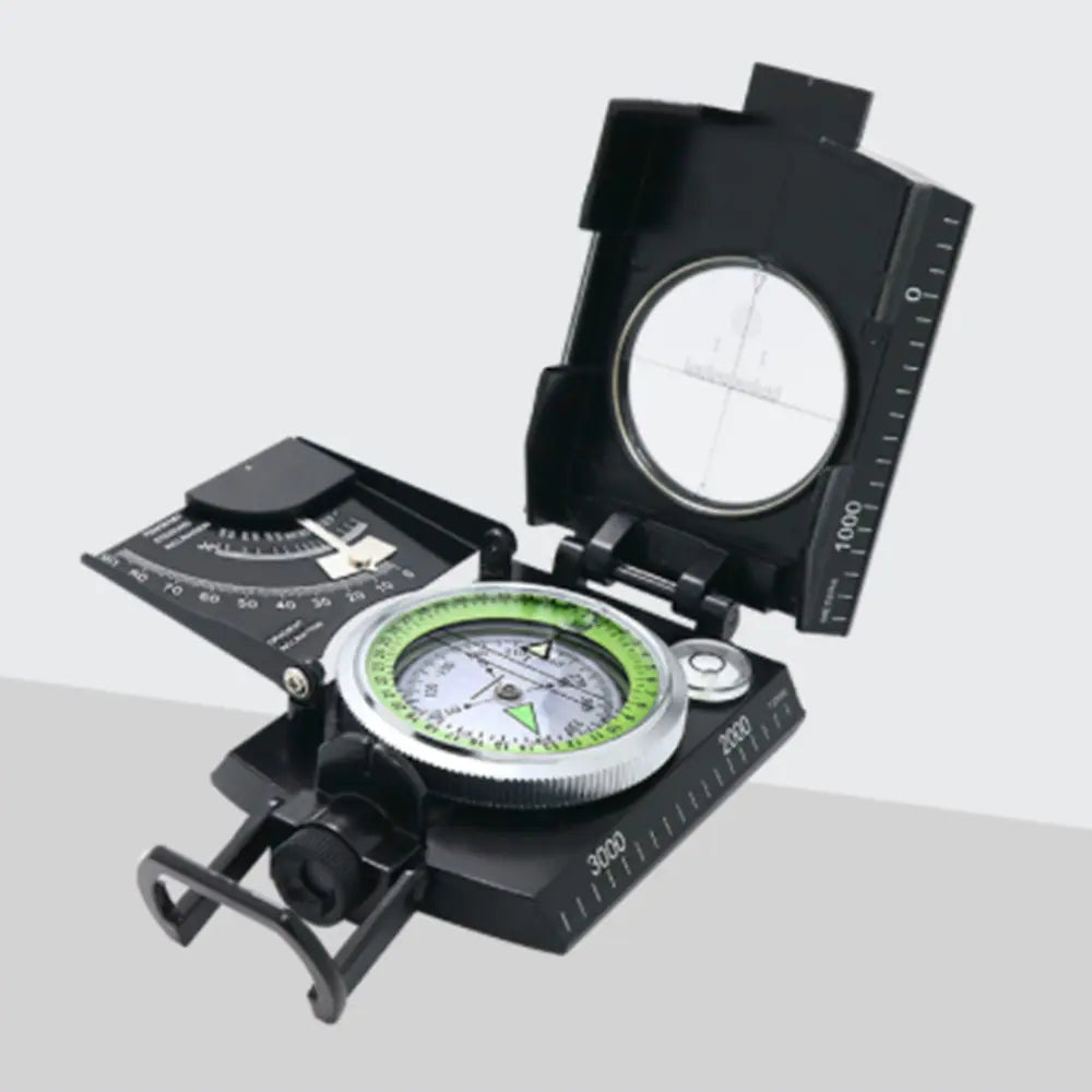 Geological Night Light Compass - Multifunctional Navigation Tool with Measurement Functions | Outdoor Survival