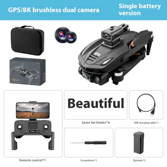 Professional 8K GPS Drone - Ultra HD Camera Quadcopter with Advanced Navigation | Aerial Photography