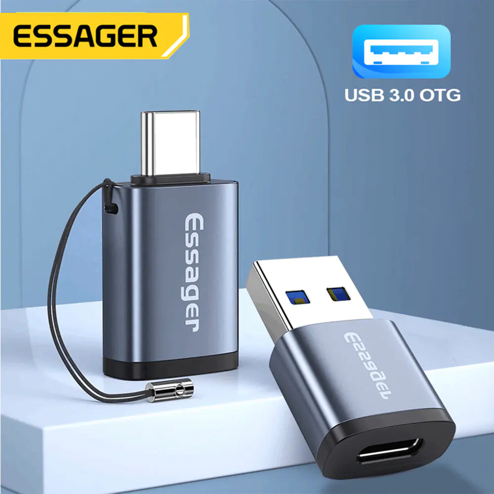 USB 3.0 Type-C OTG Adapter - Multi-Device Connectivity