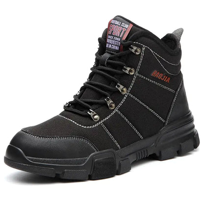 SUADEEX Steel Toe Safety Shoes - Protective Work Footwear for Men