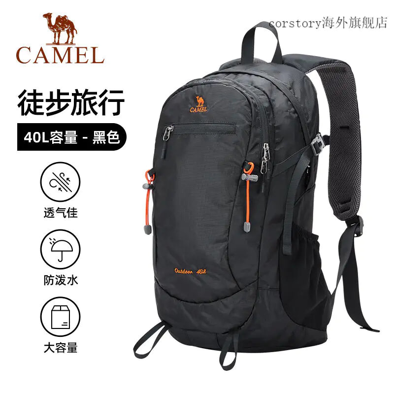 CAMEL Outdoor Backpack for Hiking and Camping