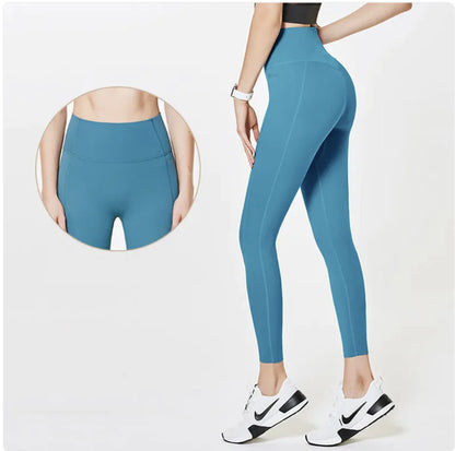 Women's Stretch Yoga Fitness Pants - High-Waist Quick-Dry Leggings | Athletic Wear