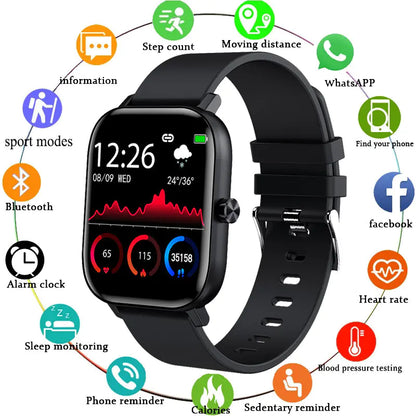 Unisex Waterproof Smart Watch for All Activities