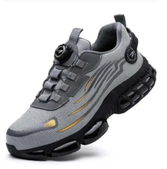 Rotary Button Safety Shoes Men