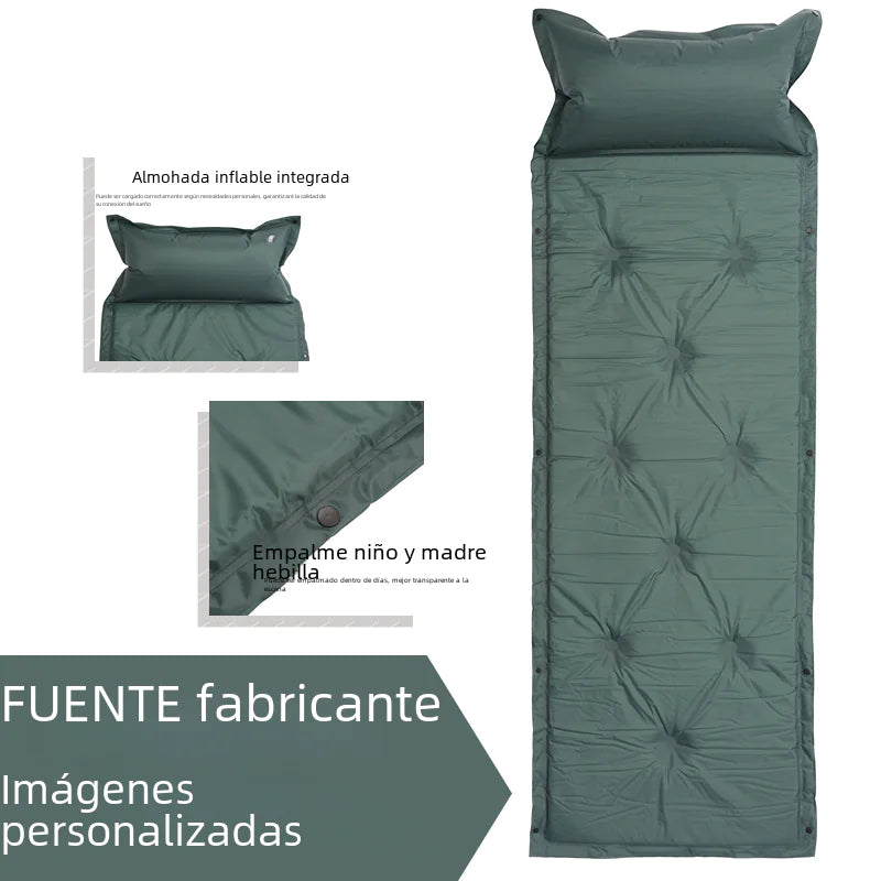 Automatic Inflatable Camping Mattress - 180x60x2.5cm Moisture-Proof Sleeping Pad | 200kg Capacity