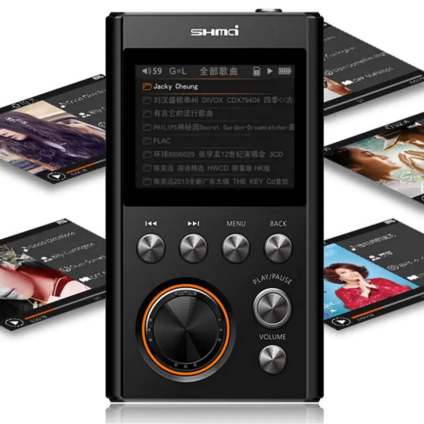 Professional HiFi Lossless MP3 Music Player - Mini Digital Audio Player with DSD, FLAC, ALAC Support