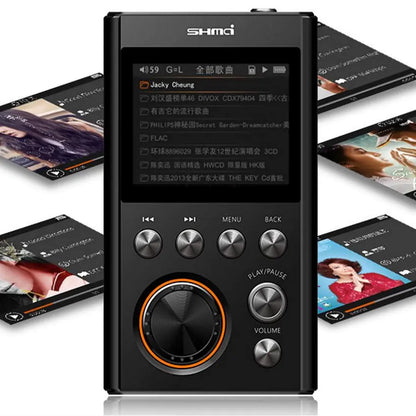 Professional HiFi Lossless MP3 Music Player - Mini Digital Audio Player with DSD, FLAC, ALAC Support