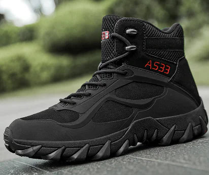 Men's Comfortable Wear-resistant Steel Toe Safety Shoes