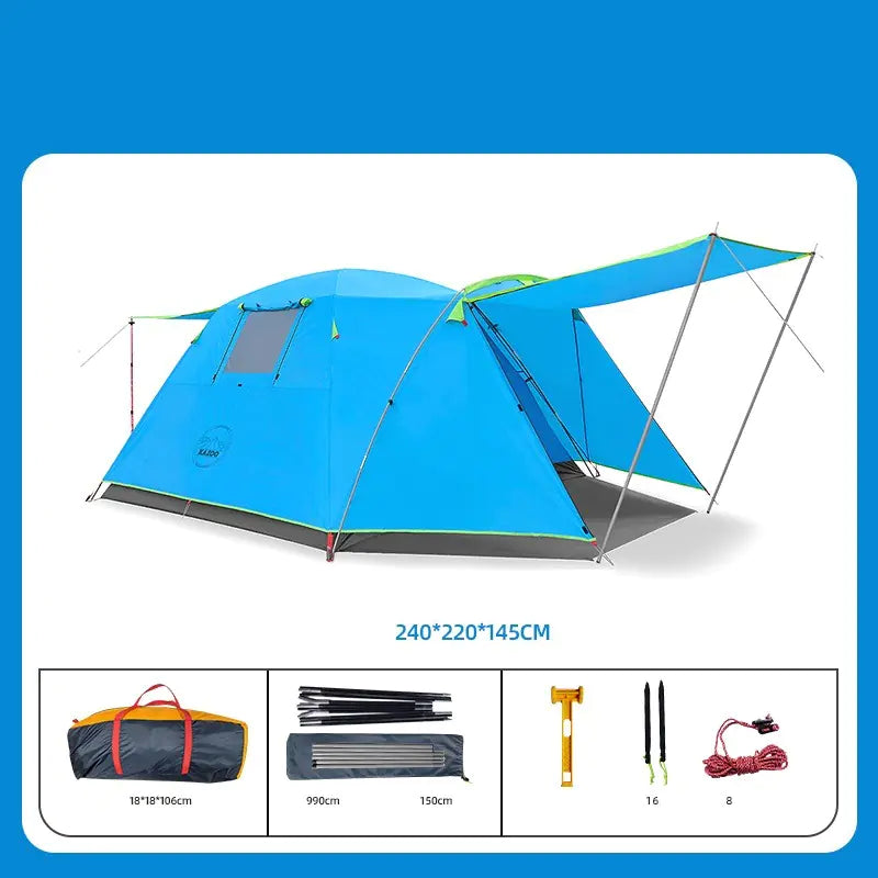 Four Person Outdoor Camping Tent
