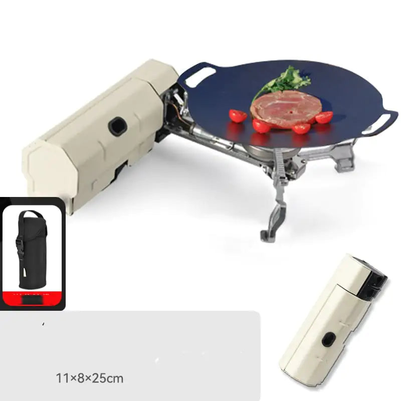 Portable Folding Camping Gas Stove - Compact Outdoor Cooking System | Backpacking Burner