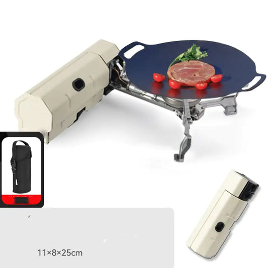 Portable Folding Camping Gas Stove - Compact Outdoor Cooking System | Backpacking Burner